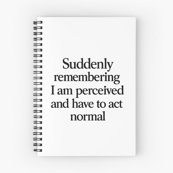 Item preview, Suddenly Remembering I Am Perceived designed and sold by Youmytype.