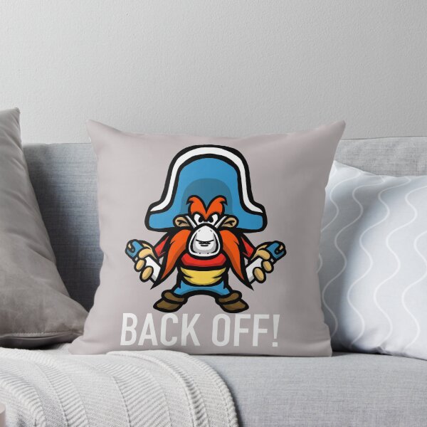Item preview, Back Off Pirate Cartoon Spray Paint Tee-49 designed and sold by WandaUngerd.