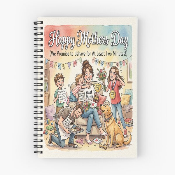 Item preview, Humorous Mother's Day Family Card Front Cover Design designed and sold by Solomon-Ent-144.