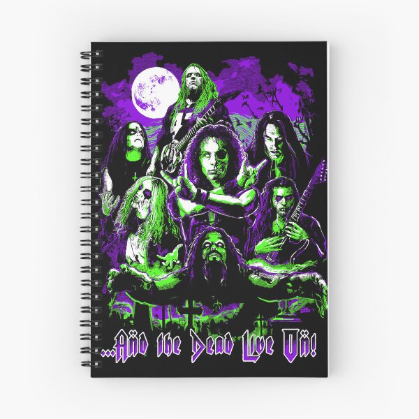 Item preview, ...And the Dead Live On! – Tribute to Fallen Metal Legends designed and sold by monstermangraphic.