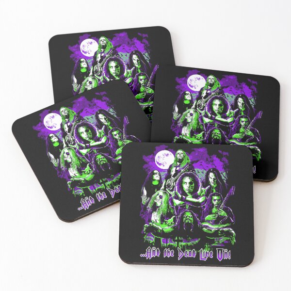 Item preview, ...And the Dead Live On! – Tribute to Fallen Metal Legends designed and sold by monstermangraphic.
