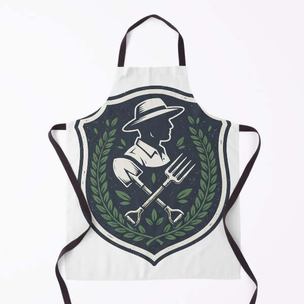 Item preview, Gardener Crest With Spade And Fork designed and sold by eduardoroa22.