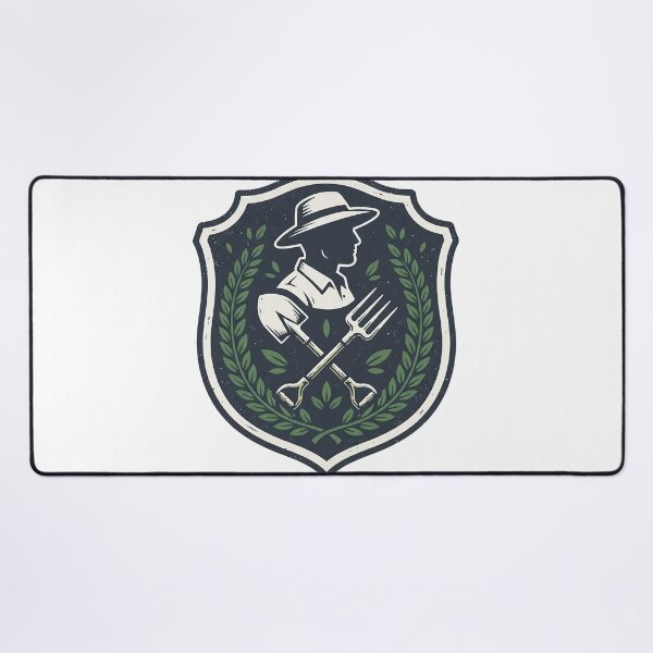 Item preview, Gardener Crest With Spade And Fork designed and sold by eduardoroa22.