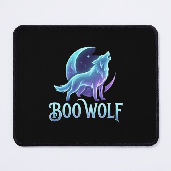 Item preview, BOO WOLF - Ethereal Spirit Wolf and Celestial Moon designed and sold by NightshadeWolfs.