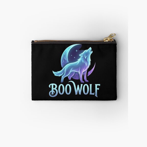 Item preview, BOO WOLF - Ethereal Spirit Wolf and Celestial Moon designed and sold by NightshadeWolfs.