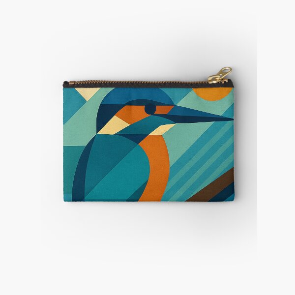 Item preview, Kingfisher - a Geometric illustration. designed and sold by GalleryKauffeld.