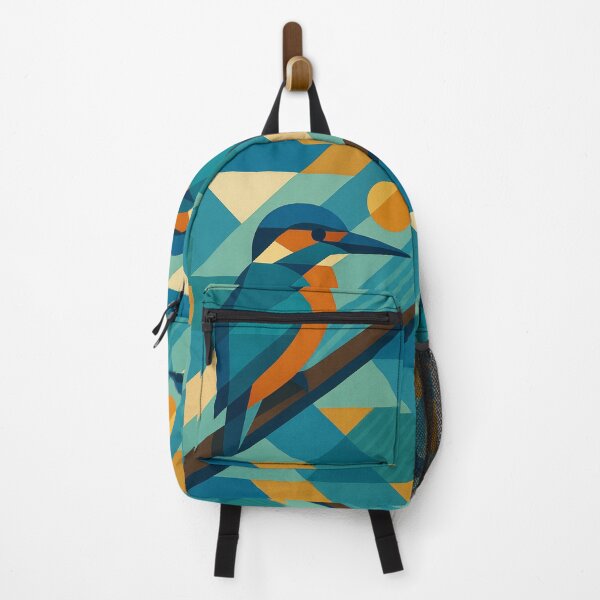 Item preview, Kingfisher - a Geometric illustration. designed and sold by GalleryKauffeld.