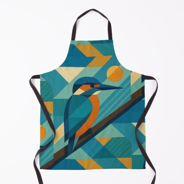 Item preview, Kingfisher - a Geometric illustration. designed and sold by GalleryKauffeld.