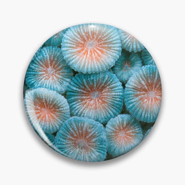 Item preview, Organic Worlds: Azure Bloom — Vibrant Marine Macro designed and sold by Atlas-of-Worlds.