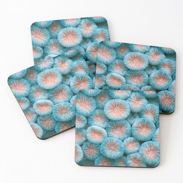 Item preview, Organic Worlds: Azure Bloom — Vibrant Marine Macro designed and sold by Atlas-of-Worlds.