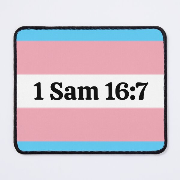 Item preview, 1 Sam 16:7 Trans Pride designed and sold by momitsartstuff.