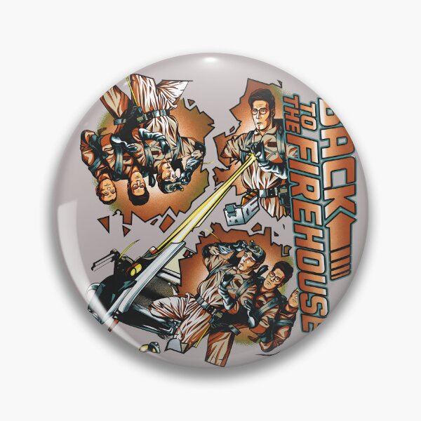 Item preview, Back to the Firehouse Ghostbusters Mashup Tee-21st designed and sold by WandaUngerd.
