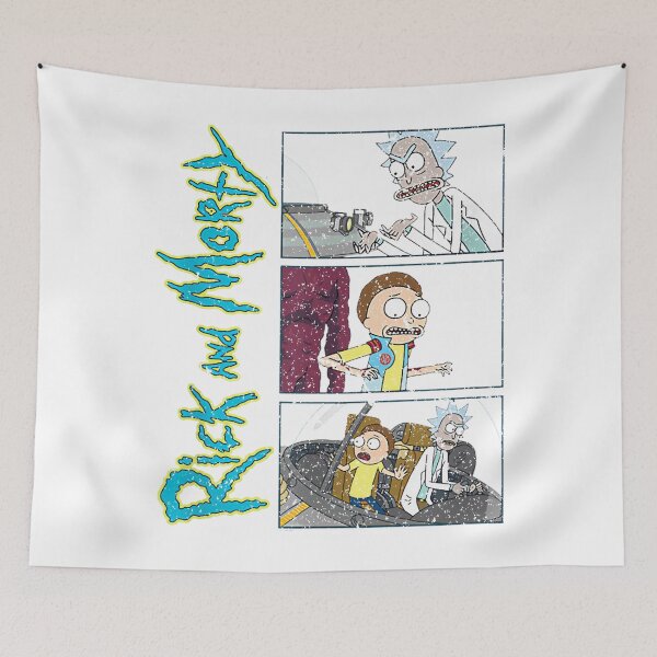 Item preview, Rick And Morty Space Cruiser Vindicators Worldende Art Print – Sci‑Fi Fan Oversized designed and sold by gotoworkea.