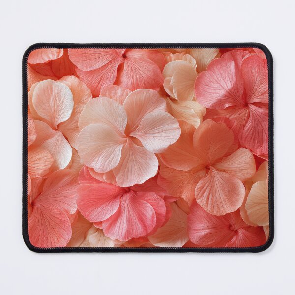 Item preview, Organic Worlds: Coral Petals — Abstract Floral Macro designed and sold by Atlas-of-Worlds.