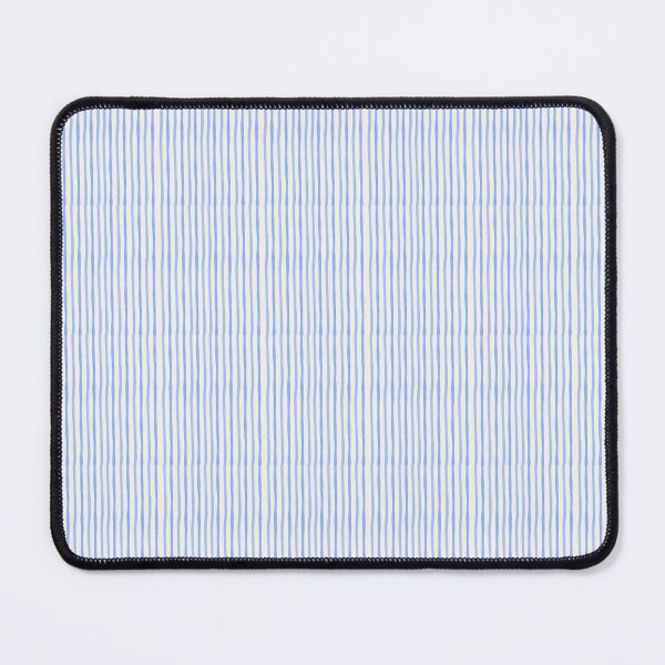 Item preview, Blue Watercolor Stripes - Cute Pastel Hand Drawn Vertical Striped Pattern designed and sold by lovelys-store.