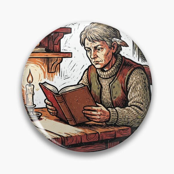 Item preview, Historian Reading By Candlelight designed and sold by eduardoroa22.