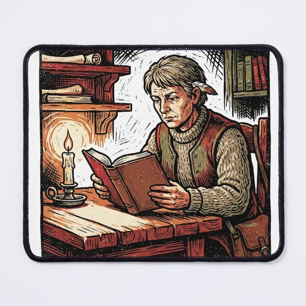Item preview, Historian Reading By Candlelight designed and sold by eduardoroa22.
