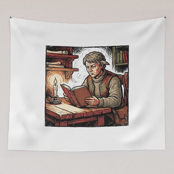 Item preview, Historian Reading By Candlelight designed and sold by eduardoroa22.