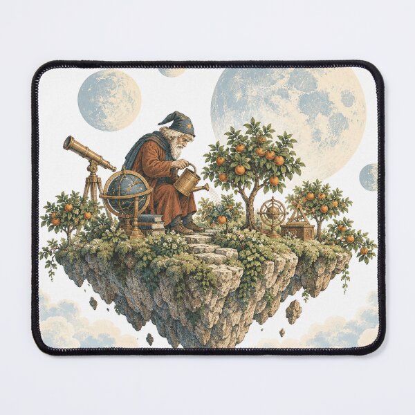 Item preview, The Astronomer's Floating Orchard designed and sold by DrizzyV.