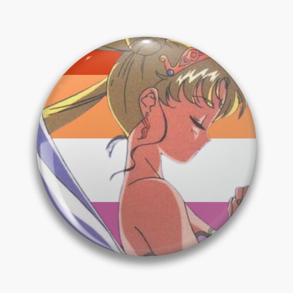 Item preview, Sailor Moon Lesbian Flag designed and sold by SportyFemmeShop.