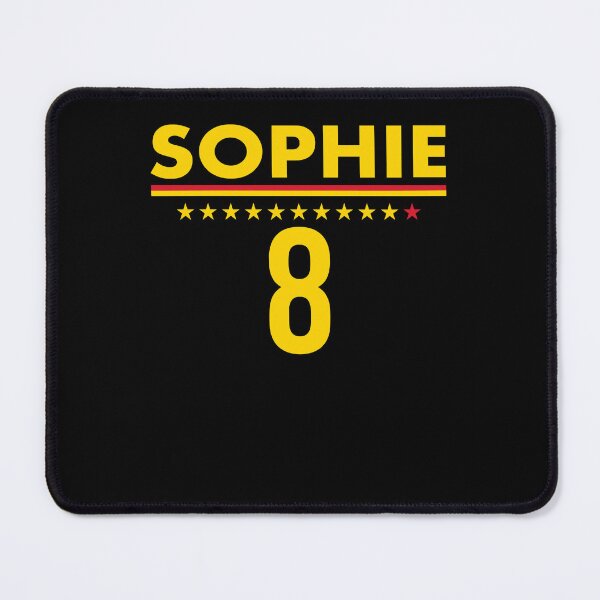 Item preview, Sophie 8 Stars Personalized Name Number Sports Design designed and sold by ostenlee.