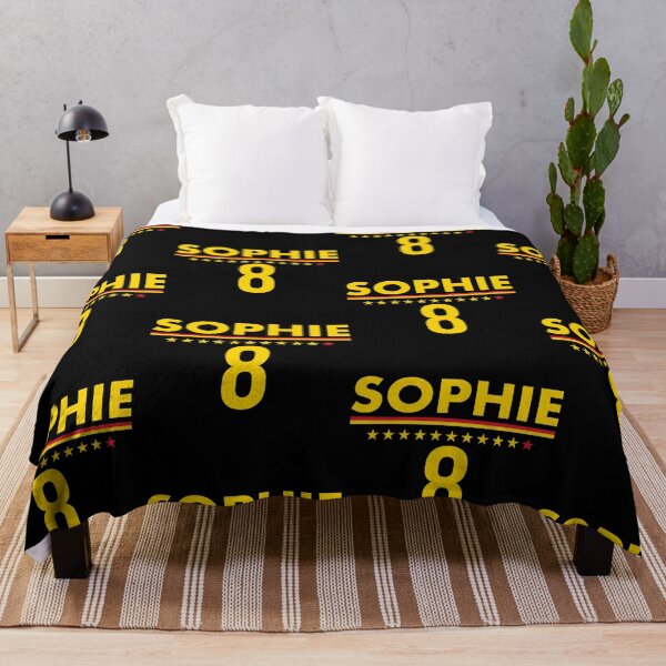 Item preview, Sophie 8 Stars Personalized Name Number Sports Design designed and sold by ostenlee.
