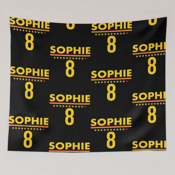 Item preview, Sophie 8 Stars Personalized Name Number Sports Design designed and sold by ostenlee.