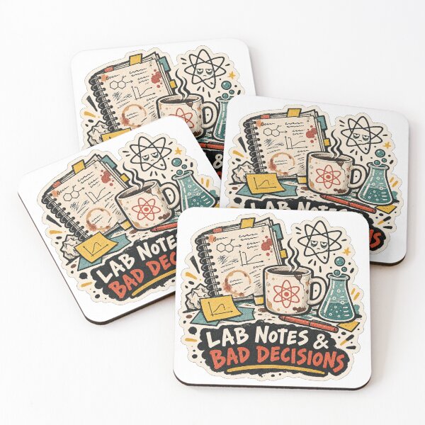 Item preview, Lab Notes Bad Decisions Science designed and sold by sublidesign.