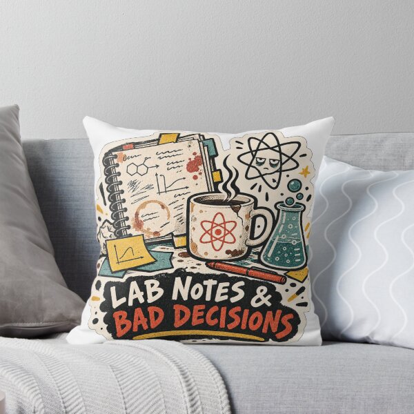 Item preview, Lab Notes Bad Decisions Science designed and sold by sublidesign.