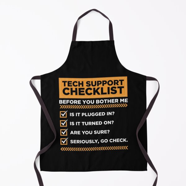 Item preview, Tech Support Checklist Before You Bother Me Funny IT designed and sold by haitrieuic96.