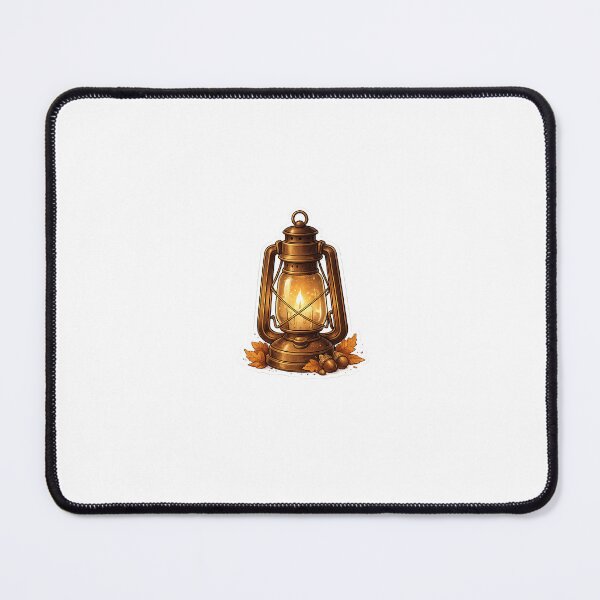 Item preview, Vintage Autumn Lantern Sticker | Cozy Fall Candlelight | Rustic Amber Decor designed and sold by PawsAndpetalstudio.