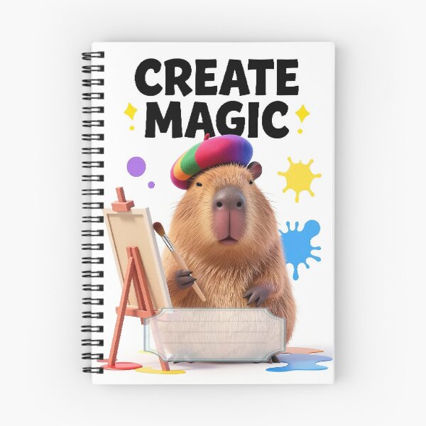 Item preview, Magic Capybara Artist designed and sold by Freestyle Prints.