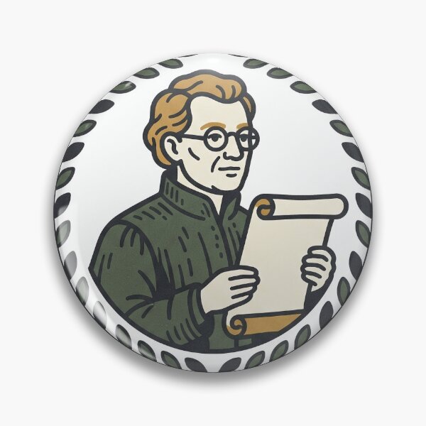 Item preview, Historian Medallion With A Scroll designed and sold by eduardoroa22.