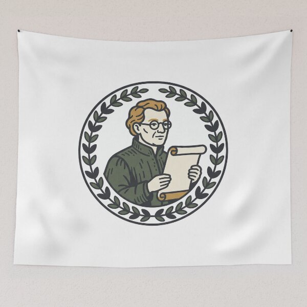 Item preview, Historian Medallion With A Scroll designed and sold by eduardoroa22.