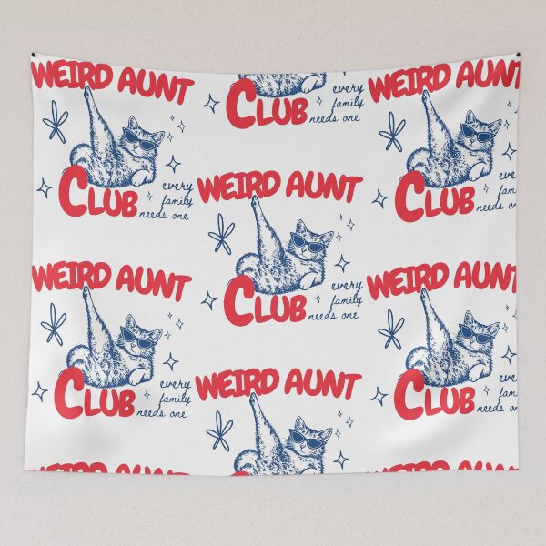 Item preview, Weird Aunt Club Funny Cat designed and sold by RDGNR.