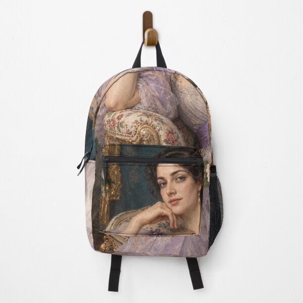 Item preview, The Parisian Lady — Belle Époque Portrait designed and sold by sonsunarts.