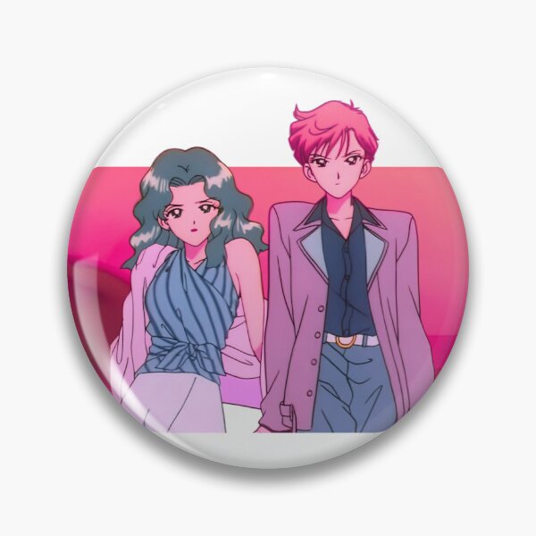 Item preview, Vaporwave Sailor Uranus & Sailor Neptune designed and sold by SportyFemmeShop.