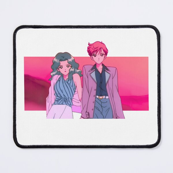 Item preview, Vaporwave Sailor Uranus & Sailor Neptune designed and sold by SportyFemmeShop.