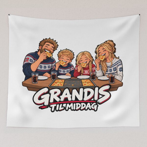 Item preview, Grandis Pizza Time with the Family designed and sold by PRINTIONAL.