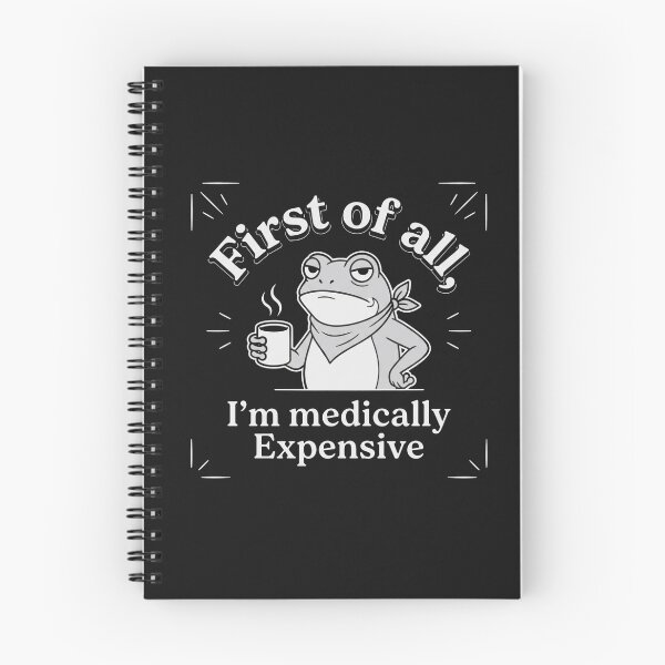 Item preview, First Of All I'm Medically Expensive Grumpy Frog Coffee Humor designed and sold by New Art.