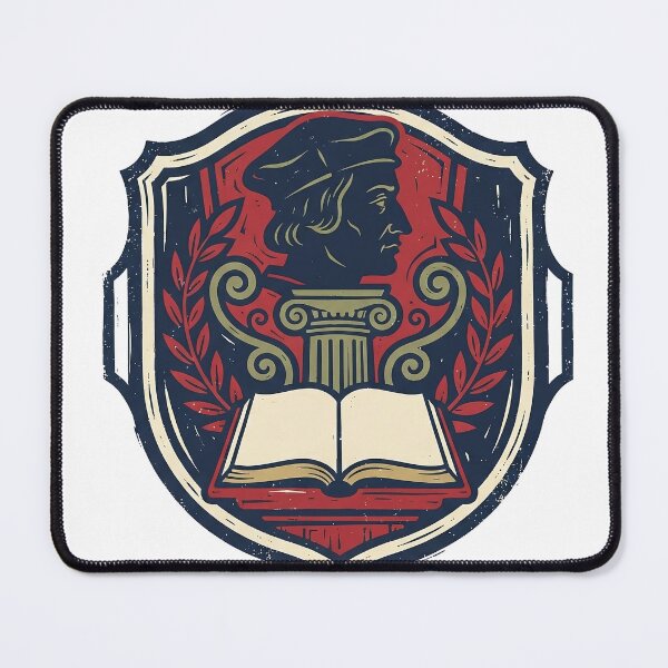 Item preview, Historian Crest With A Classical Column designed and sold by eduardoroa22.