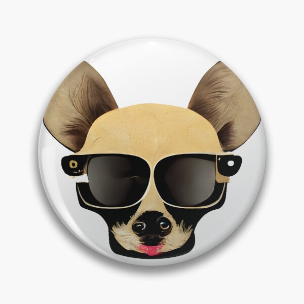 Item preview, Cool Chihuahua Wearing Stylish Sunglasses Cute Dog Design designed and sold by kevinmonebiang.