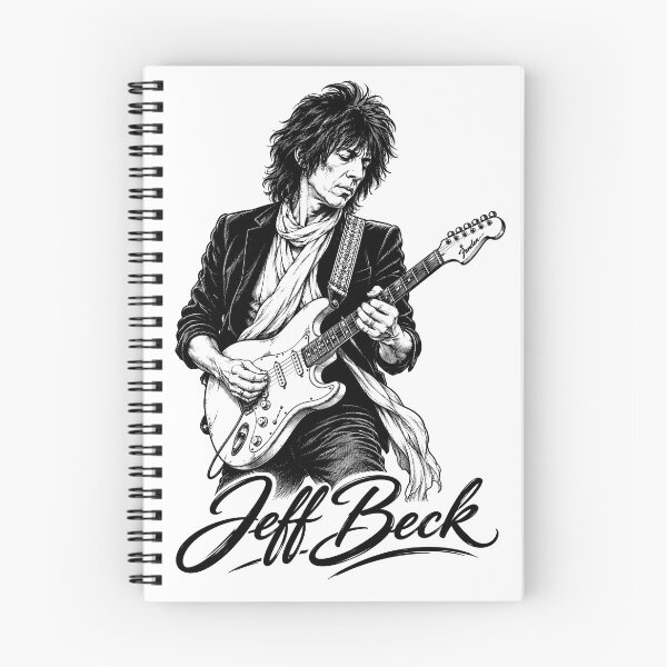 Item preview, Jeff Beck Tribute designed and sold by Rockett Graphics.