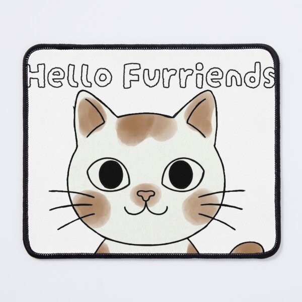 Item preview, Hello Furriends! Cute Calico Cat Greeting designed and sold by Komatoya.