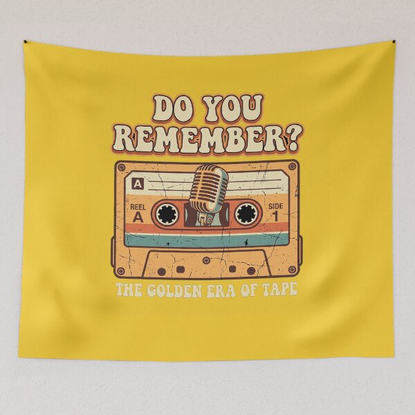 Item preview, Vintage 70s Cassette Tape Retro Music Vibrations Nostalgia designed and sold by Designart68.