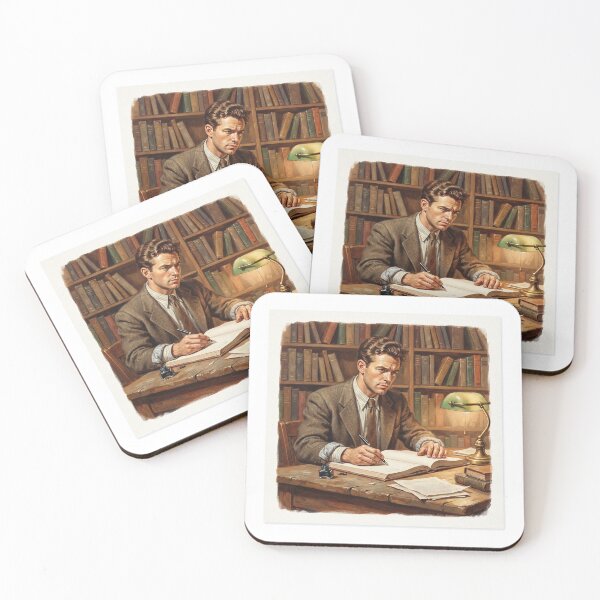 Item preview, 1940s Historian Writing At The Desk designed and sold by eduardoroa22.