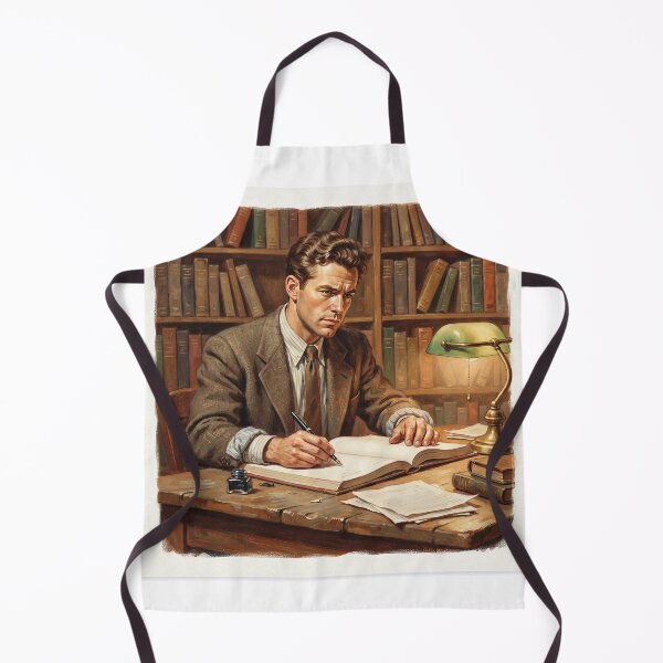Item preview, 1940s Historian Writing At The Desk designed and sold by eduardoroa22.