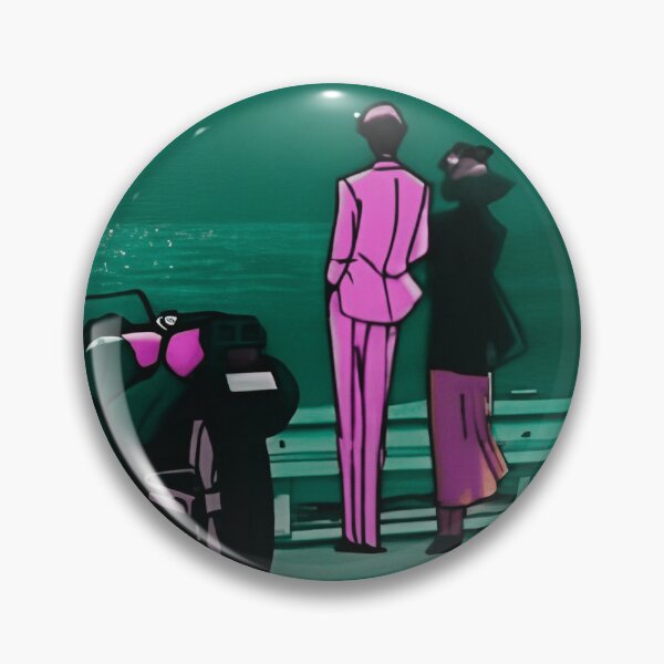 Item preview, Moody Vaporwave Sailor Uranus & Sailor Neptune designed and sold by SportyFemmeShop.