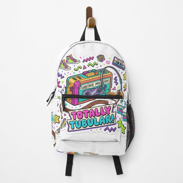 Item preview, Totally Tubular 80s Retro Cassette Player Mixtape designed and sold by GeniusCorner.