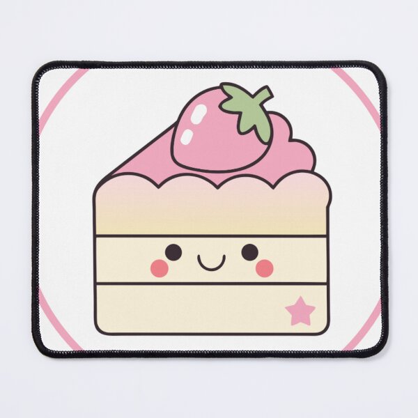 Item preview, Kawaii Strawberry Cake Slice Sweet Treat Dessert Lover Baker designed and sold by liviaervan.